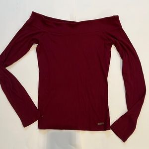 Hollister off the shoulder top